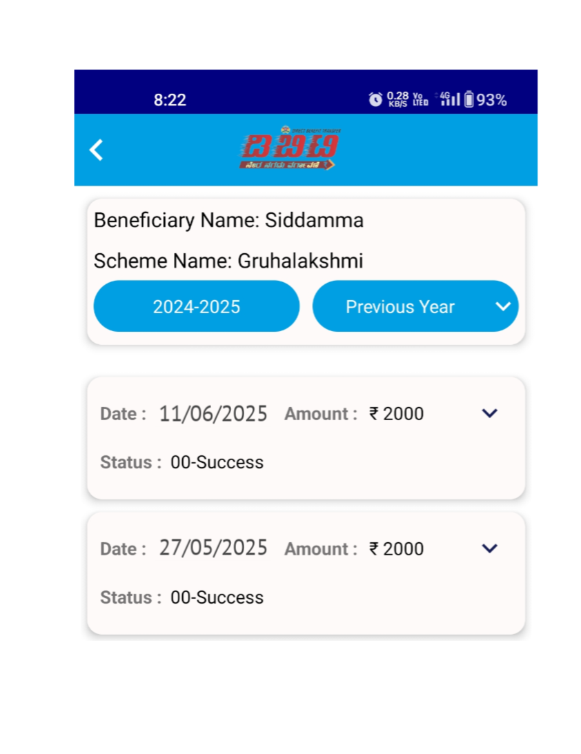 Gruhalakshmi 22Th Installment