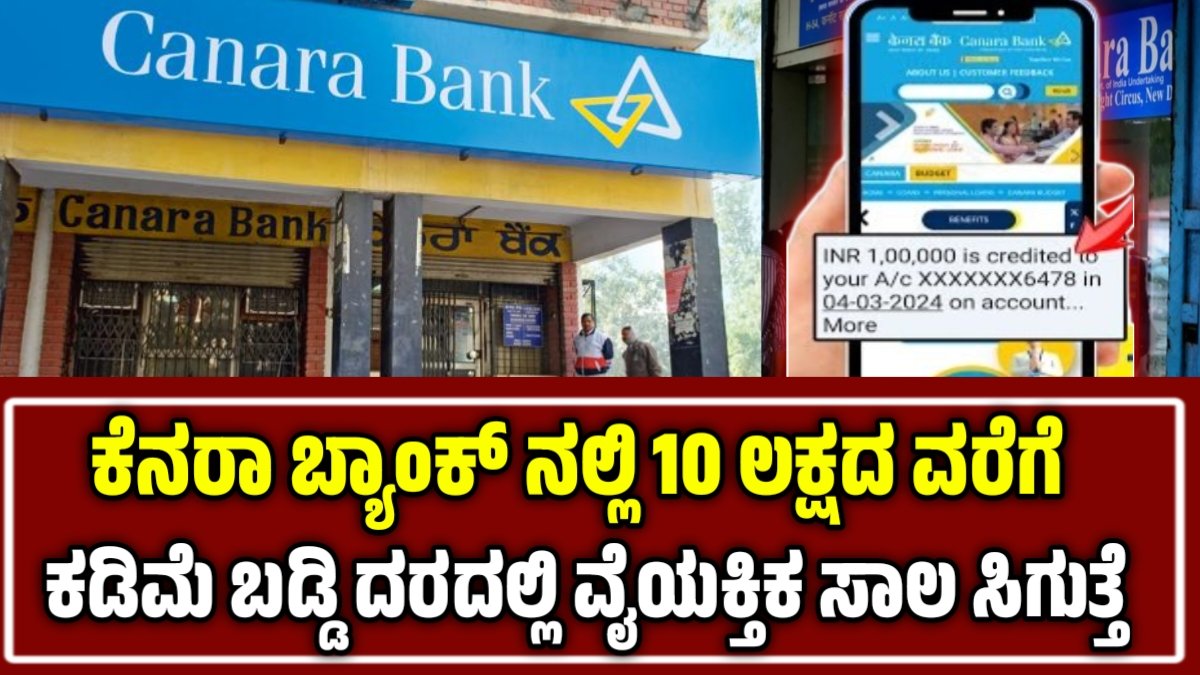 Canara Bank Loans