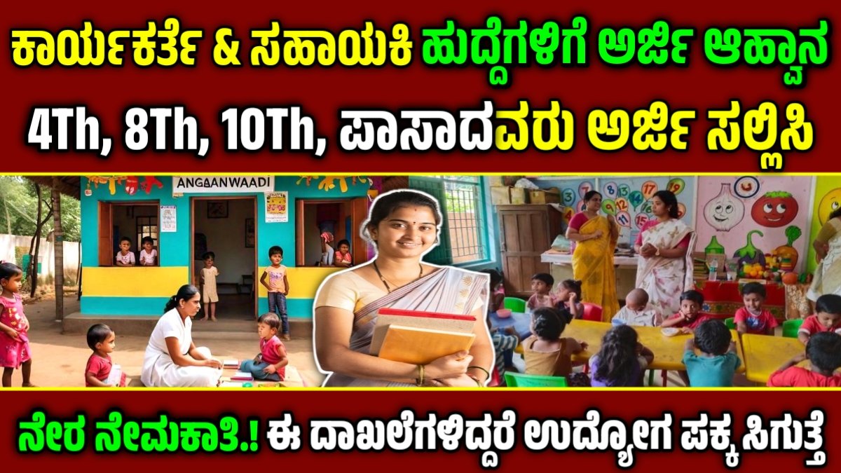 anganwadi Recruitment 2025