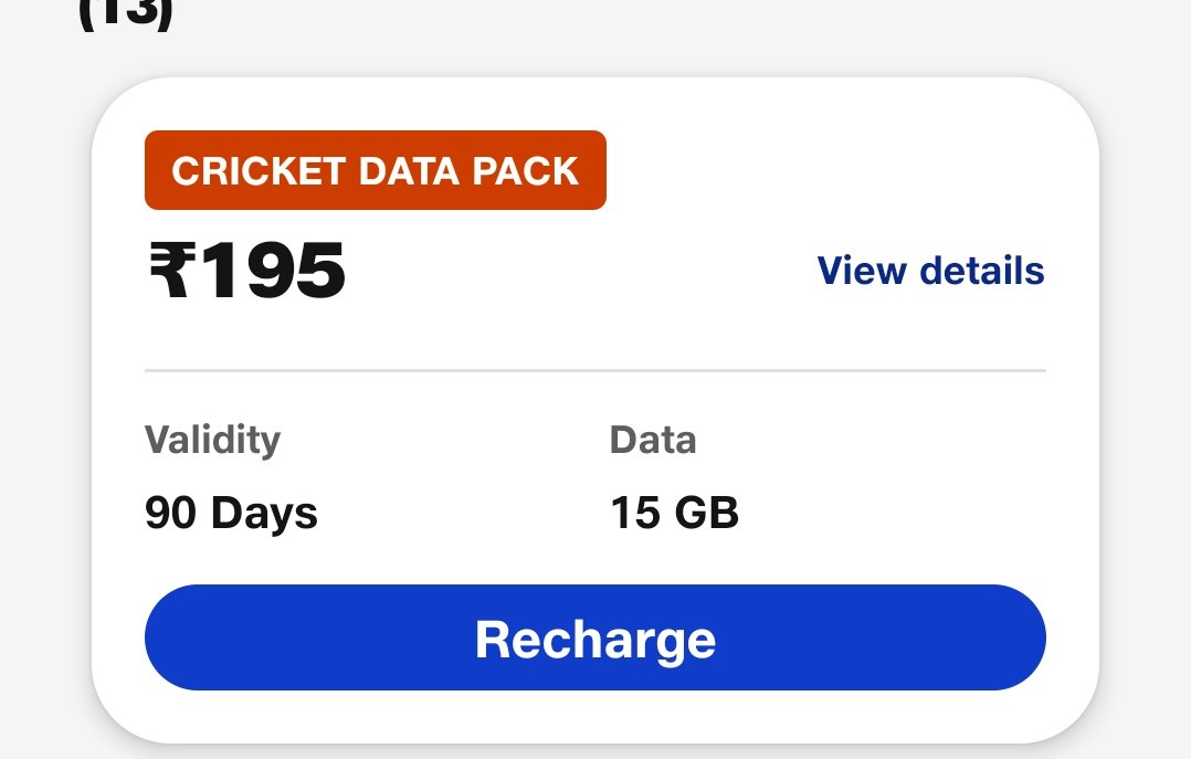 Jio 195 recharge plan