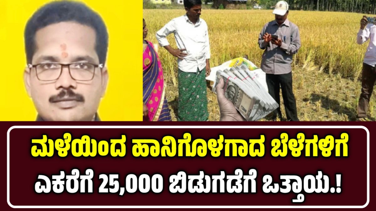 ಬೆಳೆ ಪರಿಹಾರ