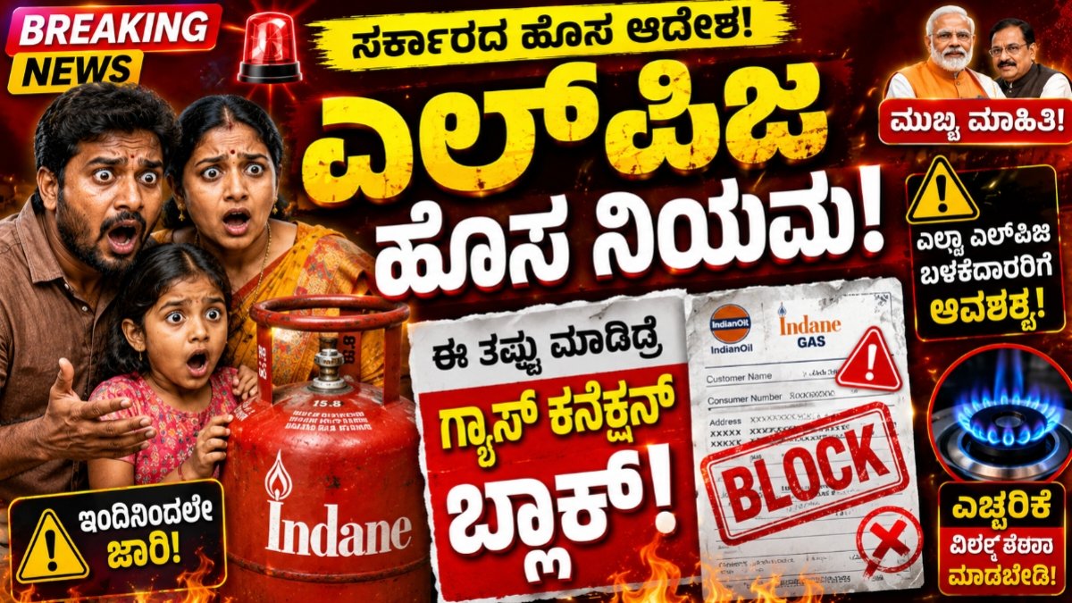 LPG Cylinder New Rules