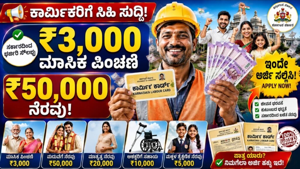 Labour Card Benefits Karnataka